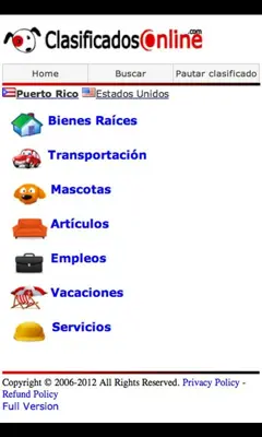 ClasificadosOnline android App screenshot 0